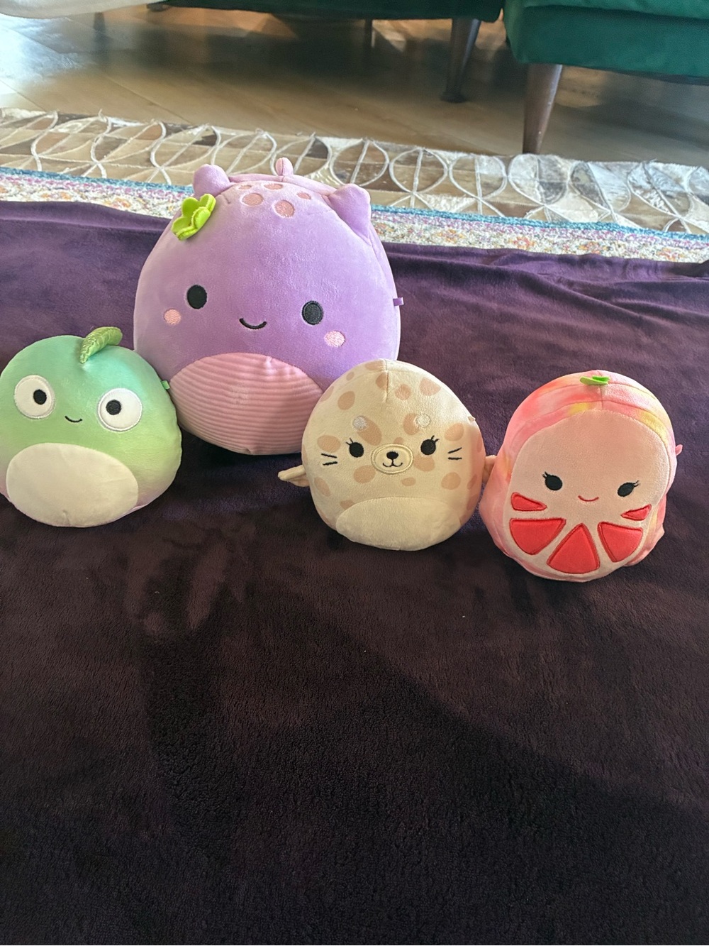 Set of 4 squishmallows